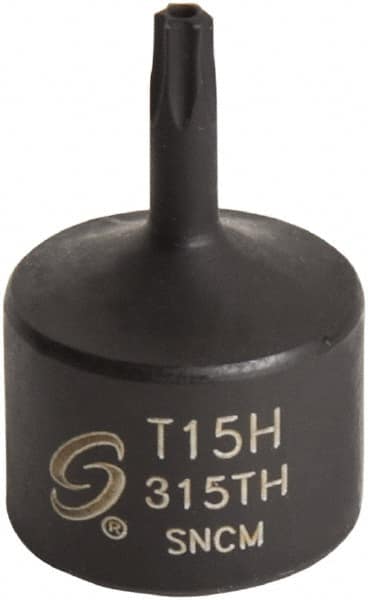 Sunex Tools - 3/8" Drive, T15H Impact Torx Bit Socket - Exact Tooling