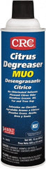 CRC - 20 oz Aerosol Cleaner/Degreaser - Aerosol, d-Limonene Solvent, Petroleum Distillate, Citrus - Exact Tooling