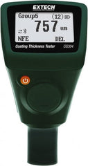 Extech - 0 to 78.7 mil LCD Coating Thickness Gage - For Use with Ferrous/Nonferrous Coatings - Exact Tooling