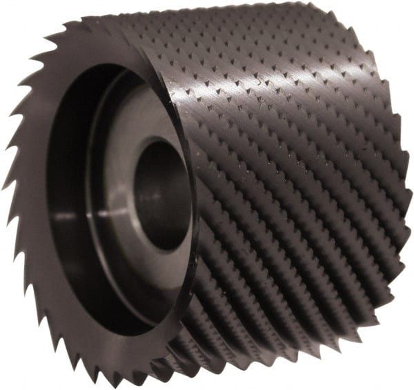 Controx - 44mm Diam, 0.63" LOC, Plain End, Powdered Metal Diamond Pattern Router Bit - Right Hand Cut, 16mm OAL - Exact Tooling