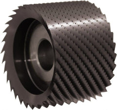 Controx - 44mm Diam, 0.63" LOC, Plain End, Powdered Metal Diamond Pattern Router Bit - Right Hand Cut, 16mm OAL - Exact Tooling