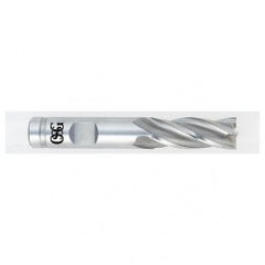 25.0mm Dia. x 4-1/2 Overall Length 4-Flute Square End HSS-CO SE End Mill-Round Shank-Non-Center Cutting-Uncoated - Exact Tooling