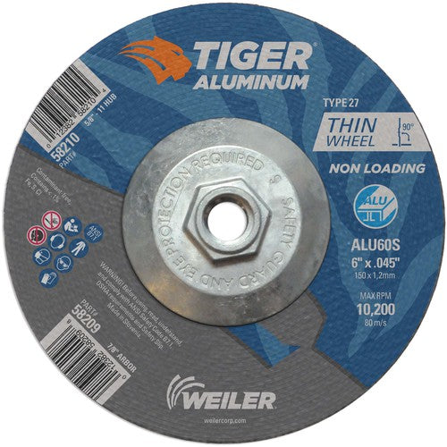 6X.045 TIGER ALUM T27 C/O WHL - Exact Tooling
