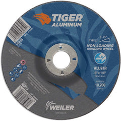6X1/4 TIGER ALUM T27 GRIND WHL - Exact Tooling