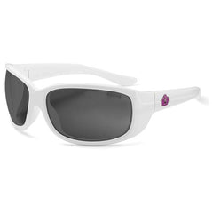 ERDA Smoke Lens White Safety Glasses - Exact Tooling