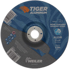 7X1/4 TIGER ALUM T27 GRIND WHL - Exact Tooling