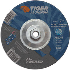7X1/4 TIGER ALUM T27 GRIND WHL - Exact Tooling