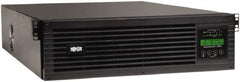Tripp-Lite - 20 Amp, 3,000 VA, Tower & Rack Mount Online Backup Uninterruptible Power Supply - Backup 4 min with Full Load & 13.2 min with Half Load, 120 VAC Input & Output, 2,700 Watt Output, 1 Phases, 9 Outlets - Exact Tooling