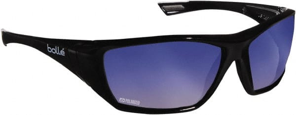 bolle SAFETY - Smoke Mirror Lenses, Framed Safety Glasses - Anti-Fog, Scratch Resistant, Size M, Wrap Around - Exact Tooling
