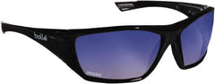 bolle SAFETY - Smoke Mirror Lenses, Framed Safety Glasses - Anti-Fog, Scratch Resistant, Size M, Wrap Around - Exact Tooling