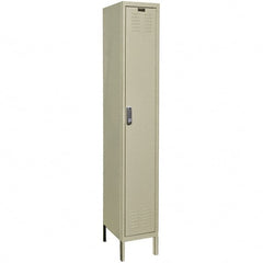 Hallowell - 1 Door, 1 Tier, Electronic Access Lockers - Exact Tooling