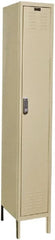 Hallowell - 1 Door, 1 Tier, Electronic Access Lockers - Exact Tooling
