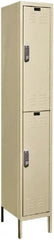Hallowell - 2 Door, 2 Tier, Electronic Access Lockers - Exact Tooling