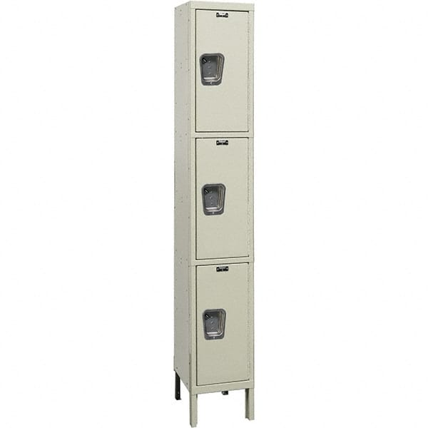 Hallowell - 3 Door, 3 Tier, Premium Wardrobe Lockers - Exact Tooling