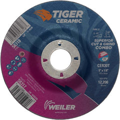 5X1/8 TIGER CERAMIC T27 COMBO WHL - Exact Tooling