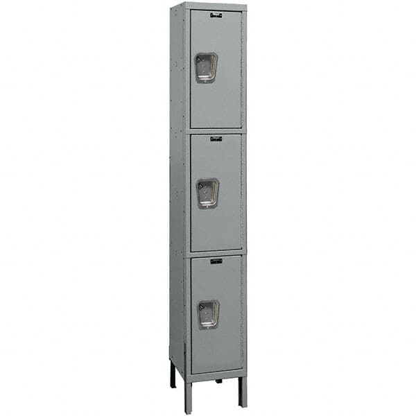 Hallowell - 3 Door, 3 Tier, Premium Wardrobe Lockers - Exact Tooling