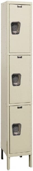 Hallowell - 3 Door, 3 Tier, Premium Wardrobe Lockers - Exact Tooling