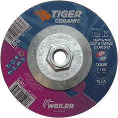 5X1/8 TIGER CERAMIC T27 COMBO WHL - Exact Tooling