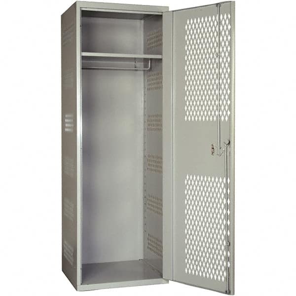Hallowell - 1 Door, 1 Tier, Welded Locker - Exact Tooling