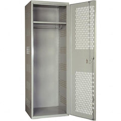 Hallowell - 1 Door, 1 Tier, Welded Locker - Exact Tooling