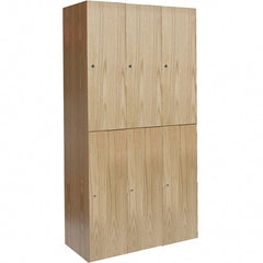 Hallowell - 6 Door, 2 Tier, Premium Wardrobe Lockers - Exact Tooling