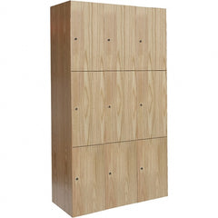 Hallowell - 9 Door, 3 Tier, Premium Wardrobe Lockers - Exact Tooling