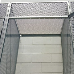 Hallowell - 48" Wide x 48" Deep, Locker UL Greenguard Gold Product Certified for Low Chemical Emissions UL.COM/GG UL 2818 - Exact Tooling