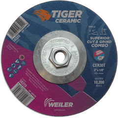 6X1/8 TIGER CERAMIC T27 COMBO WHL - Exact Tooling