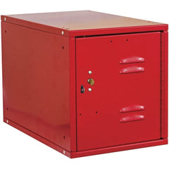 Hallowell - 1 Door, 1 Tier, Premium Box Lockers - Exact Tooling