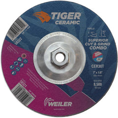 7X1/8 TIGER CERAMIC T27 COMBO WHL - Exact Tooling