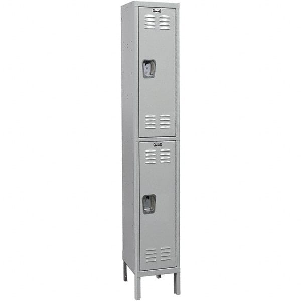 Hallowell - Medsafe 2 Door, 2 Tier, Premium Wardrobe Lockers - Exact Tooling