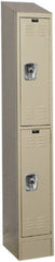 Hallowell - 2 Door, 2 Tier, Ready-Built Wardrobe & Box Lockers - Exact Tooling