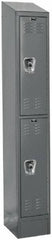 Hallowell - 2 Door, 2 Tier, Ready-Built Wardrobe & Box Lockers - Exact Tooling