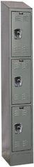 Hallowell - 3 Door, 3 Tier, Ready-Built Wardrobe & Box Lockers - Exact Tooling