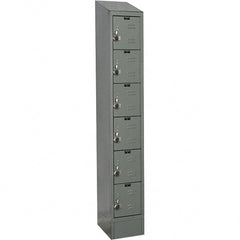 Hallowell - 6 Door, 6 Tier, Ready-Built Wardrobe & Box Lockers - Exact Tooling