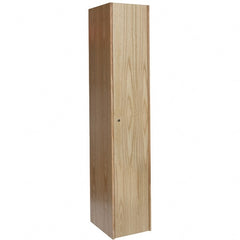 Hallowell - 3/4" Wide x 72" High x 18" Deep, Locker Finished End Panels - Exact Tooling