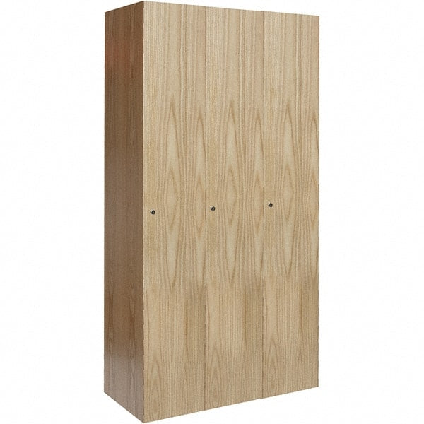 Hallowell - 3 Door, 1 Tier, Premium Wardrobe Lockers - Exact Tooling