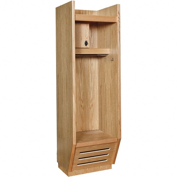 Hallowell - 1 Door, Wood Gear Locker - Exact Tooling