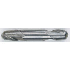 7/32 Dia. - 2-1/2 OAL - Solid Carbide - TiAlN-Ball Nose DE EM-2 FL - Exact Tooling