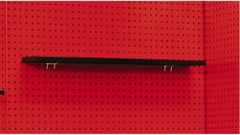 Hallowell - Steel Workbench & Workstation Shelf - 5" Deep, 1" High, Use with Fort Knox Modular Utility Storage & Workbench System - Exact Tooling