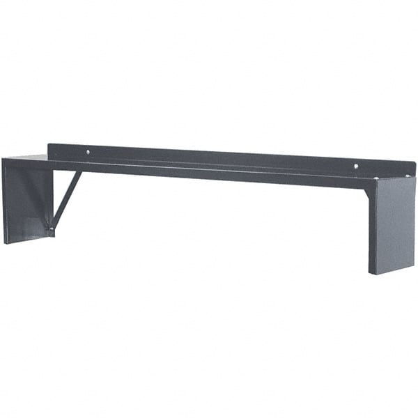 Hallowell - Workbench & Workstation Riser - 10" Deep, 12" High, Use with Heavy-Duty Adjustable Leg Workbenches - Exact Tooling