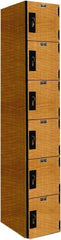 Hallowell - 6 Door, 6 Tier, Premium Box Lockers - Exact Tooling