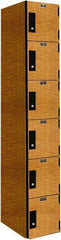 Hallowell - 6 Door, 6 Tier, Premium Box Lockers - Exact Tooling