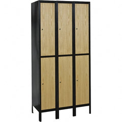 Hallowell - 6 Door, 2 Tier, Premium Wardrobe Lockers - Exact Tooling