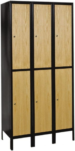 Hallowell - 6 Door, 2 Tier, Premium Wardrobe Lockers - Exact Tooling