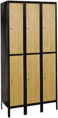 Hallowell - 6 Door, 2 Tier, Premium Wardrobe Lockers - Exact Tooling