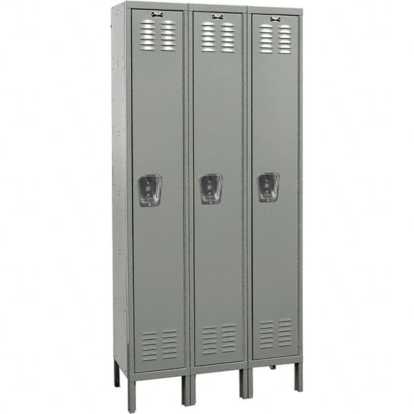 Hallowell - 3 Door, 1 Tier, Premium Wardrobe Lockers - Exact Tooling