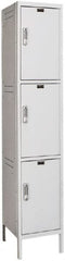 Hallowell - 3 Door, 3 Tier, Charging Station Locker - Exact Tooling