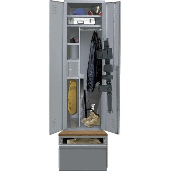 Hallowell - 1 Door, 1 Tier, Welded Locker - Exact Tooling