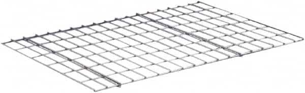 Hallowell - 48" Wide, Open Shelving Accessory/Component - Steel, Powder Coat Finish, 24" Deep, Use with Rivetwell Shelving - Exact Tooling